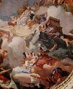 Giovanni Battista Tiepolo Apotheosis of Spain in Royal Palace of Madrid. oil on canvas